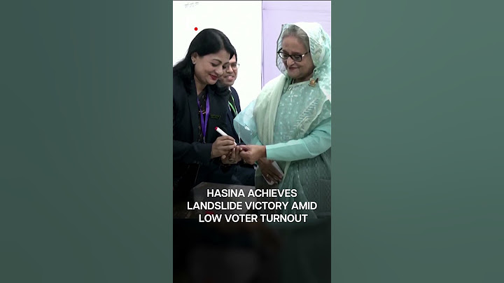 শেখ হাসিনা বাংলাদেশের প্রধানমন্ত্রী হিসেবে পঞ্চম মেয়াদে জয়ী | ফার্স্টপোস্টে সদস্যতা নিন
