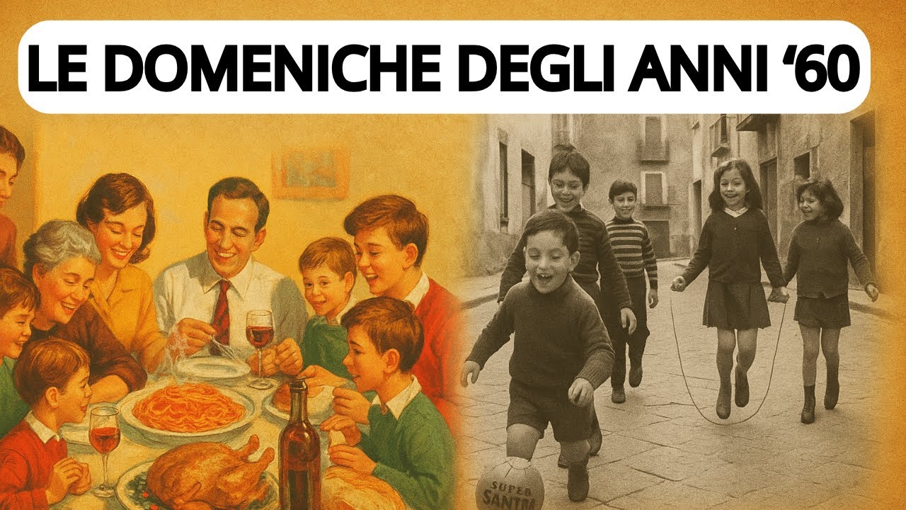 Le Vere Domeniche degli Anni ’60: Quando l’Italia si Fermava per la Famiglia
