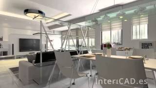 Render con Varios Acabados InteriCAD T6