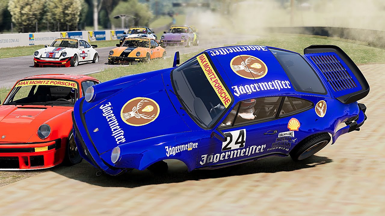 Realistic Racing Crashes #79 | BeamNG Drive - YouTube