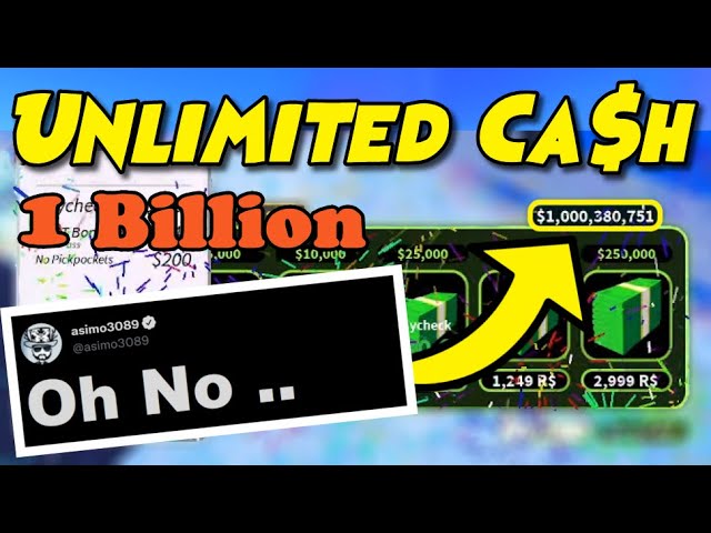 1 BILLION! This UNLIMITED CASH Glitch BROKE Jailbreak (Roblox Jailbreak) 