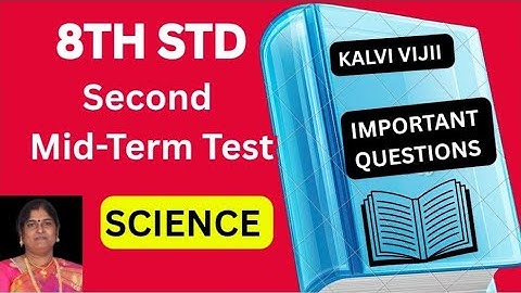 8th Std Science | 2nd mid term 2025 | most important 2m 5m questions | 8th Science Important Q 2025