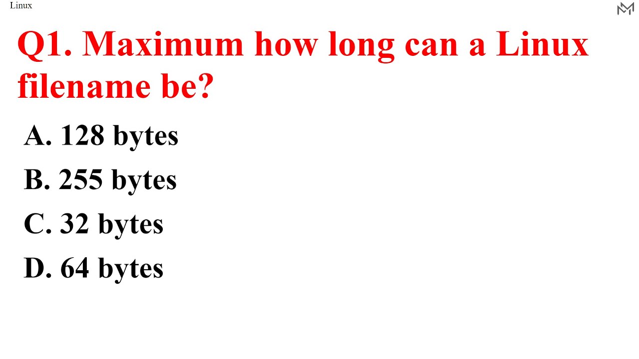 Linux OS MCQ test Can you score 16/16?