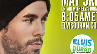 Enrique Iglesias talks about new song Move To Miami, , his babies and more on the Elvis Duran Show.