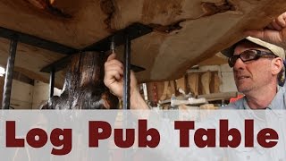 Learn how to build a log pub table in this video presented by Colorado Springs artist Mitchell Dillman of Colorado Rock-n-Logs. http: