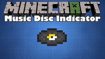 Basic Music Disc Indicator - Minecraft Redstone Creation