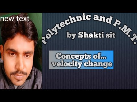 concept of velocity change