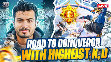 ROAD TO CONQUEROR WITH HIGH KD BOOM BAAM GAME PLAY | DOREAMON GAMING | PUBG MOBILE