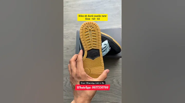 Nike sb dunk suede new || nike first copy shoes online india