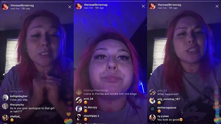 Brianna Guerra Beefing with Paige Mcatee From Girls Incarcerated on Instagram Live!