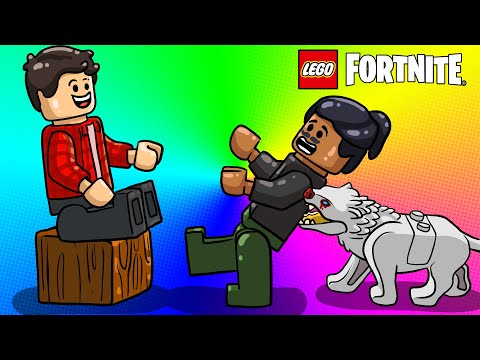 MIAŁ NAUCZYĆ MNIE GRAĆ I STAŁO SIĘ TO...  | LEGO FORTNITE