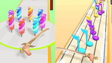 Sword Melter! Very Satisfying And Relaxing ASMR Slicing Game