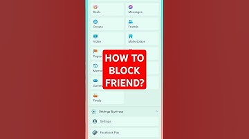 How to block People on Facebook? #shortsfeed