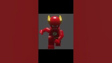 Lego Flash Anim 🤷🏽‍♂️ #Lego#theflash#animation#3danimation#blender#fun#hero#mecabricks