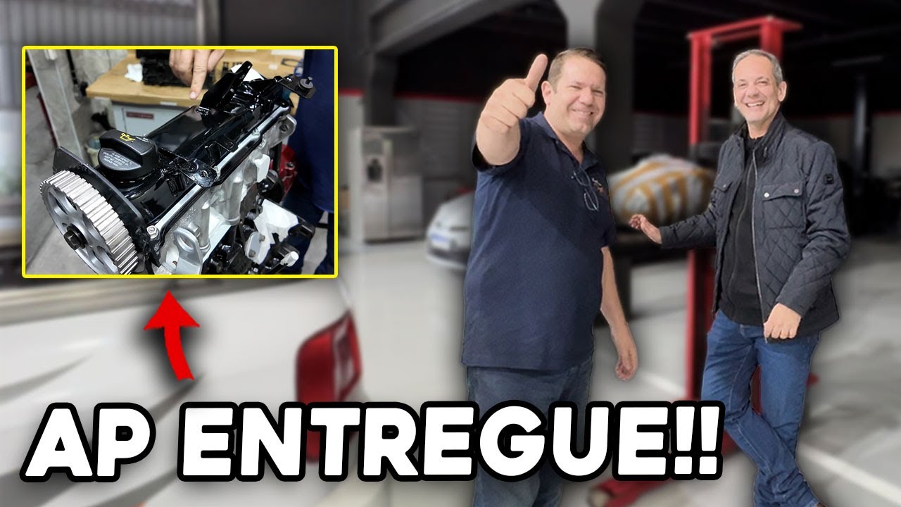 ENTREGA DO MOTOR AP 2.0 DE SANTANA PARA O ADG NA 