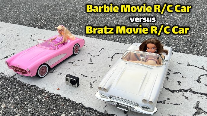 HOT WHEELS R/C BARBIE CORVETTE REMOTE CONTROL CAR FROM 'BARBIE: THE MOVIE'  - The Toy Book