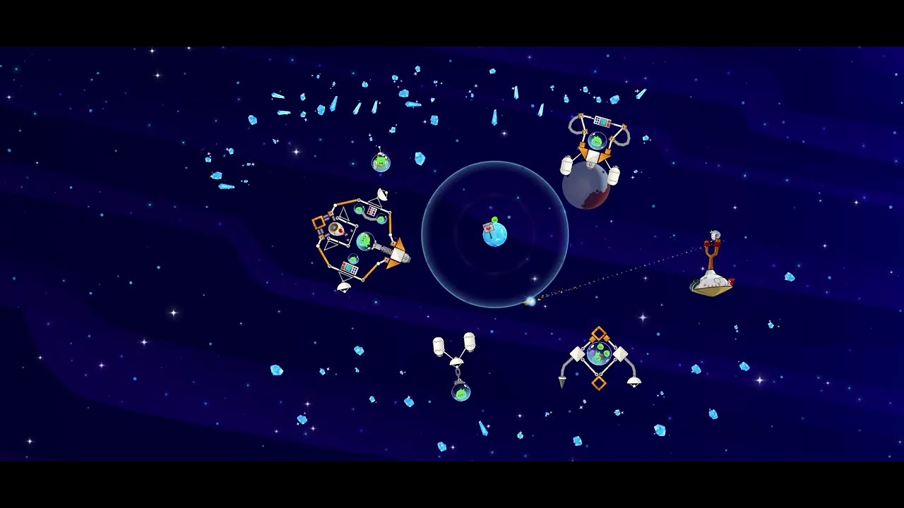 Angry Birds Reloaded Space Solar System (MW) Boss Battle