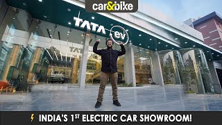 Visiting Tata EV Store -- Indias FIRST electric car showroom
