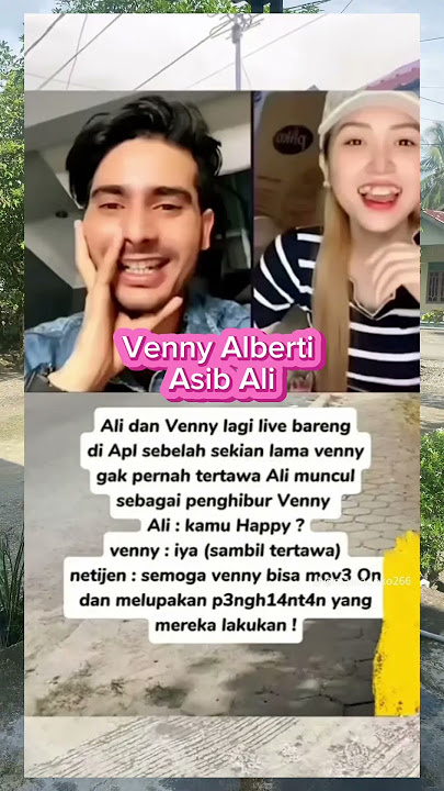 Berita Artis Venny Alberti Asib Ali