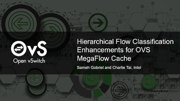 Hierarchical Flow Classification Enhancements for OVS MegaFlow Cache by Sameh Gobriel