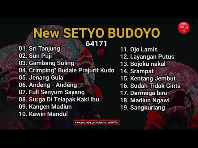 Full Album Gending Jaranan New SETYO BUDOYO 64171 | Gayeng Tenan class=