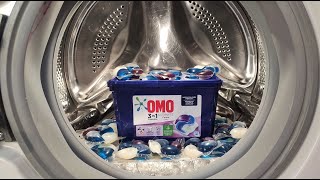 Experiment - First try with OMO - in a Washing Machine