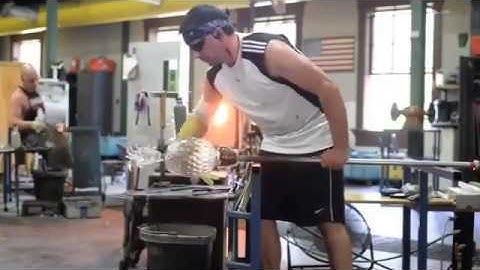 Making of the Simon Pearce Glass Pineapple