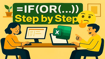 สอน Excel: 💡วิธีเขียนสูตร IF ซ้อน OR แบบ Step by Step🎉