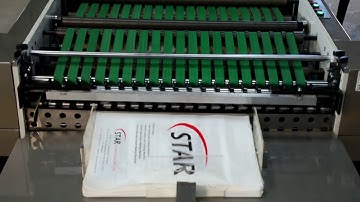 Compact PE & PP High-Speed Side Seal Bag Making Machine | Up to 400CPM |F.A.T.| STAR CONVERTING