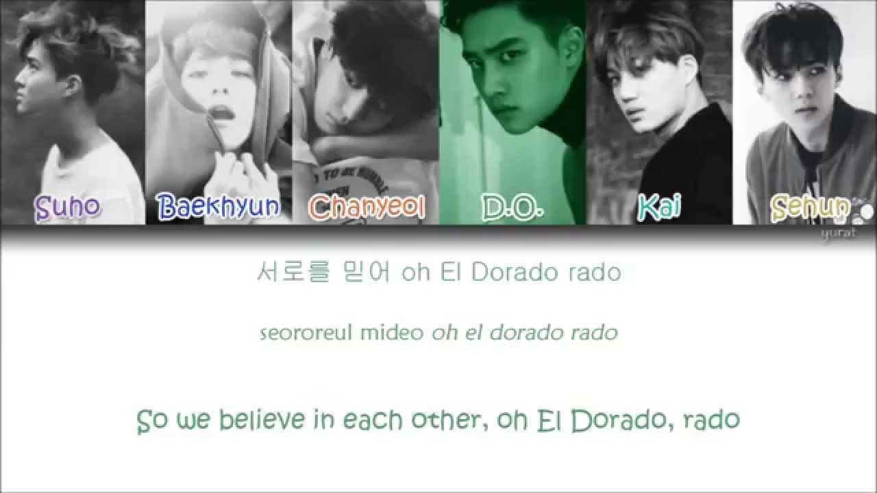 EXO - El Dorado (Korean ver.) (Color Coded Han|Rom|Eng Lyrics) - YouTube