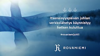 Itsenäisyyspäivän juhla Rovaniemellä 2021