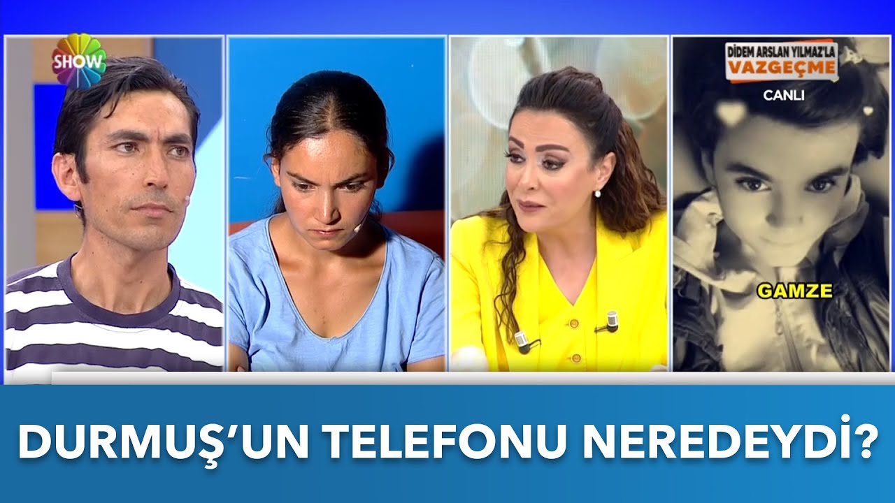 Durmuş'un taşınabilir internetini o gece kim kullandı? Didem Arslan Yılmaz'la Vazgeçme | 01.07.2022