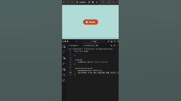 How to Create a Professional Delete Button with CSS and Animations #coding