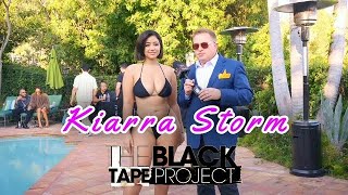 Model Kiarra_storm at the Black Tape Project Casting in Hollywood, CA