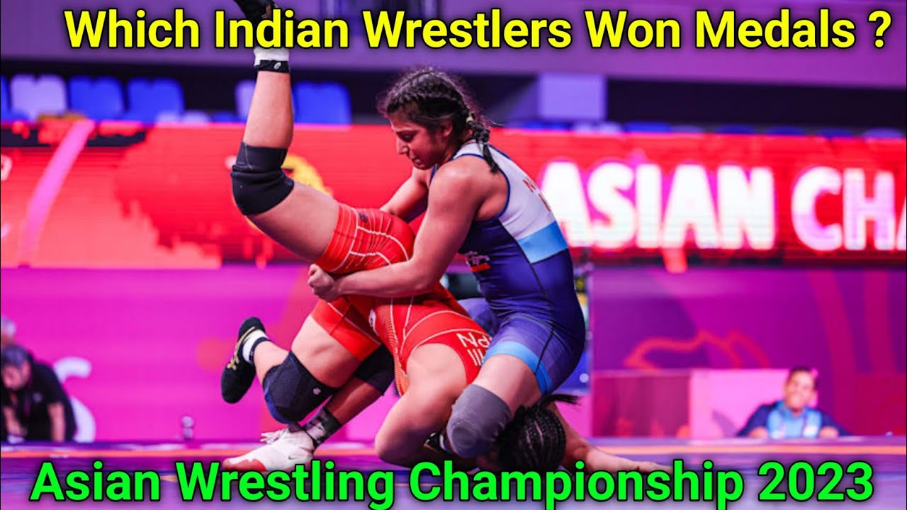 Who won Medals at Asian Wrestling Championship|Astana|Kazakhstan|Antim Panghal|Aman Sherawat Gold