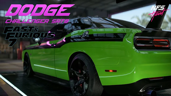 DODGE CHALLENGER SRT8 STYLE FAST AND FURIOUS NEED FOR SPEED HEAT BUILD TUTORIAL