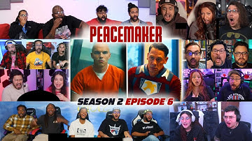 [24 PEOPLE REACT] Peacemaker Episode 6 Season 2 MEGA Reaction Mashup