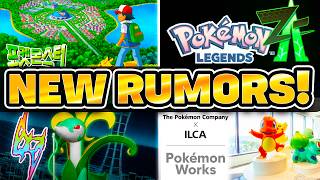 POKEMON NEWS \& LEAKS?! Pokemon Legends ZA Rumor, Outbreak Event Scarlet Violet \& Pokemon Works UNOVA