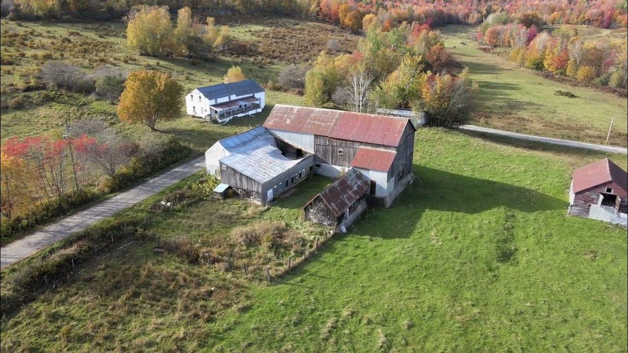Vieille ferme à Mansonville, QC YouTube