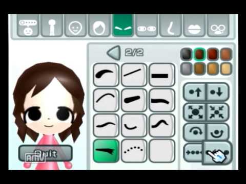 完了しました かっこいい Mii の 作り方