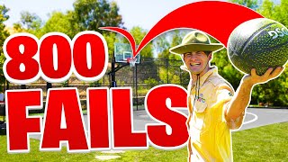 Funniest FAILS &amp; BLOOPERS From 800 3 Pointers!