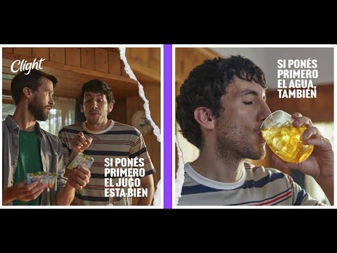 Jugos CLIGHT - Cortá con las ordenes - Publicidad 2024