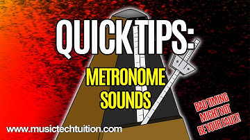 Cubase Quick Tips: Change The Metronome Sound