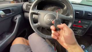 Audi A4 привязка пульта ключа