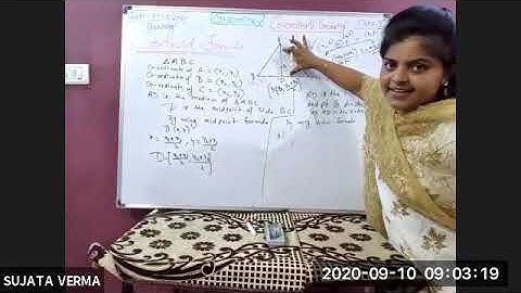 BMC EDU ENG 10/MATHS2/COORDINATE GEOMETRY PART 5/SUJATA VERMA