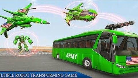 ARMY FLYING BUS ROBOT TRANSFORMATION ## CHARI GAMES