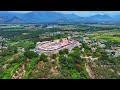 4k drone view of palani murugan temple