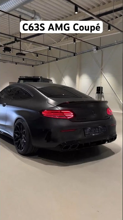 The C63S Coupé With A V8 Will Always Be Remembered #mercedes #amg #c63s #coupe