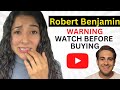 Robert benjamin youtube mentorship program course review  is it worth it