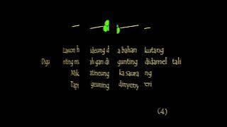 pencak kawih daun kawung